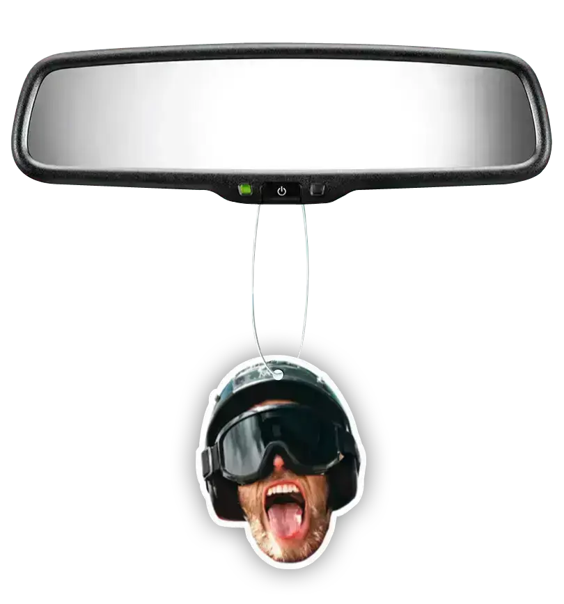 Custom Air Freshener - Terrell Owens X Instafreshener