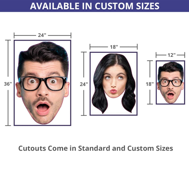 Custom Big Heads Instafreshener - Big Heads