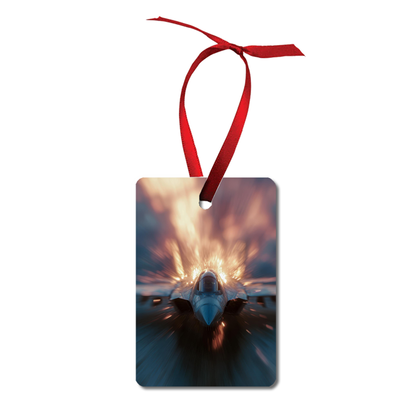 Aluminum Ornament - 2"x3"