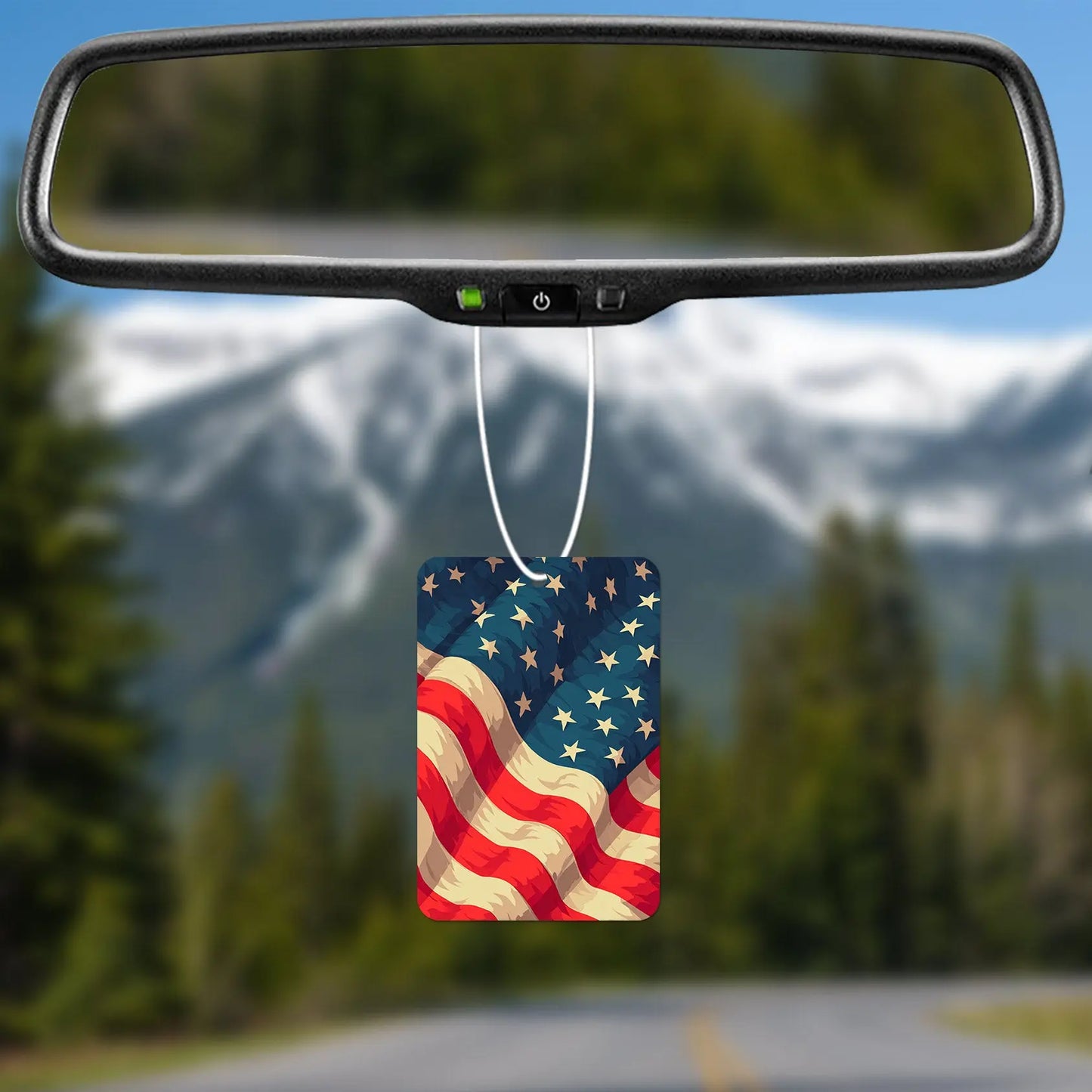 American Flag Air Freshener