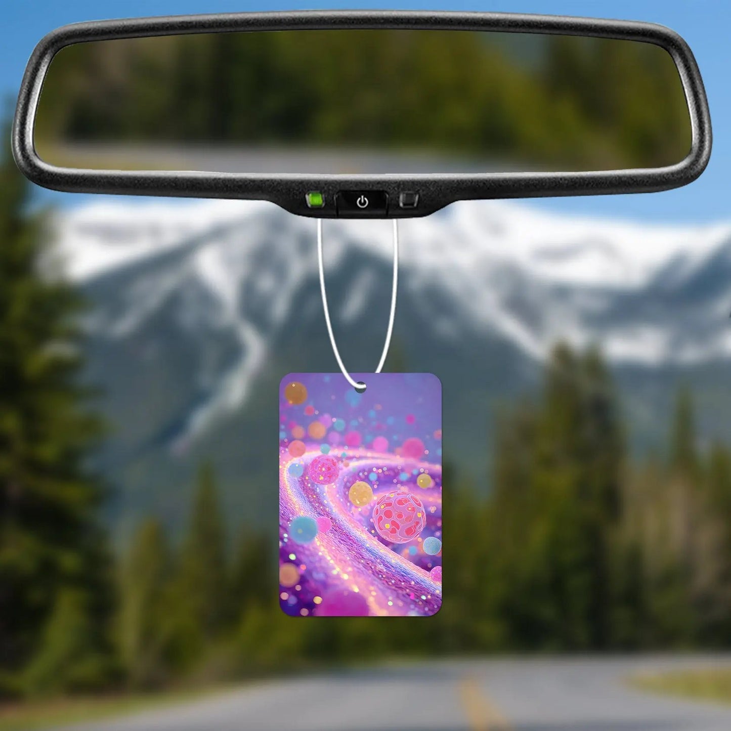 Colorful Abstract Spheres Air Freshener