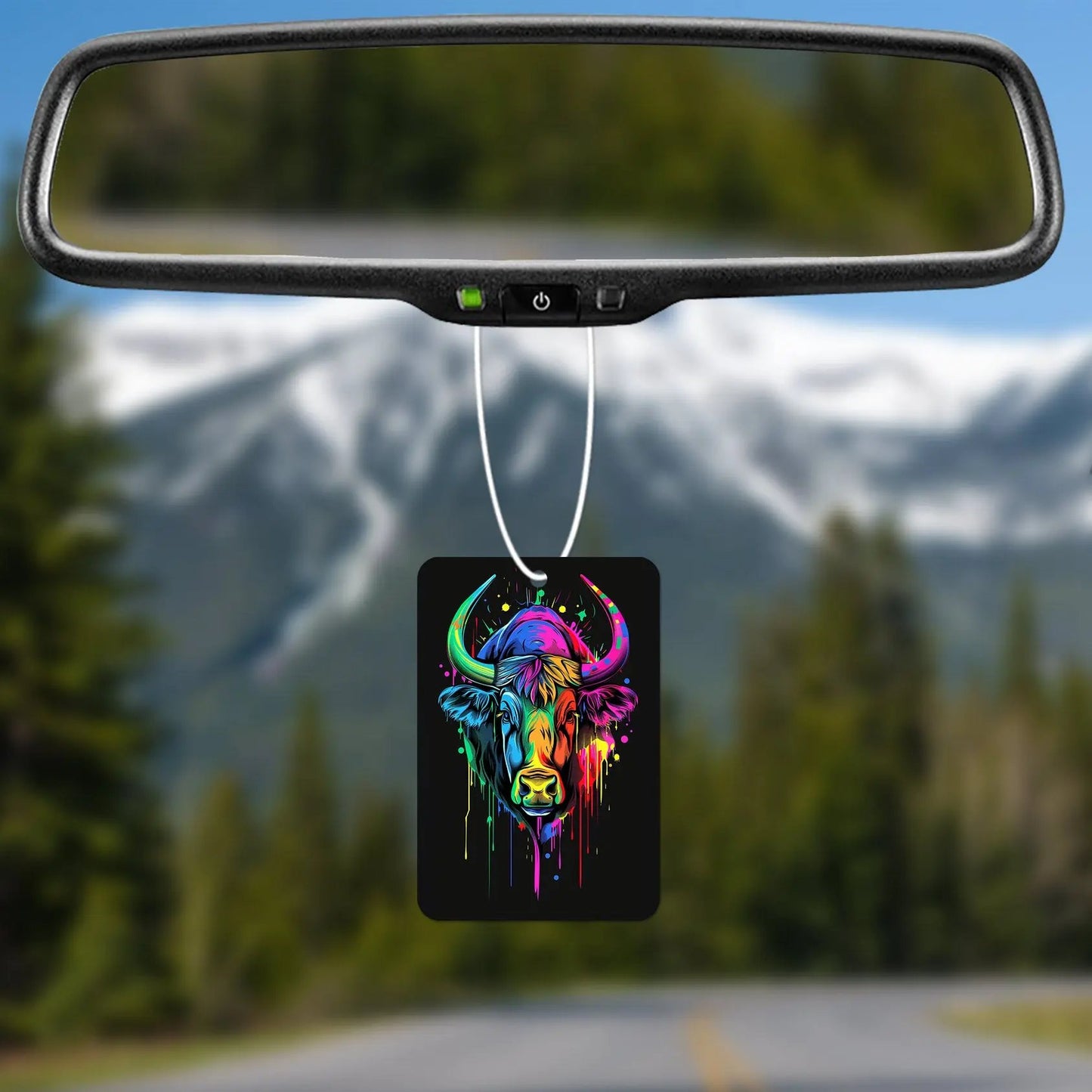 Colorful Bull Head Air Freshener