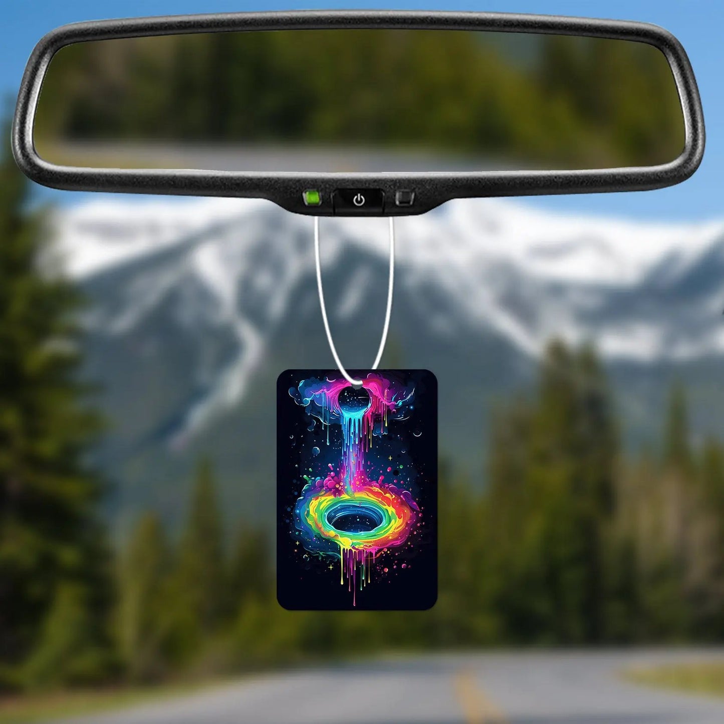 Colorful Cosmic Drip Air Freshener