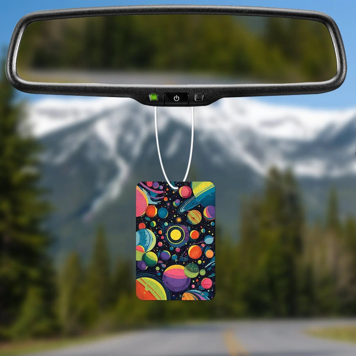 Colorful Cosmic Planets Air Freshener