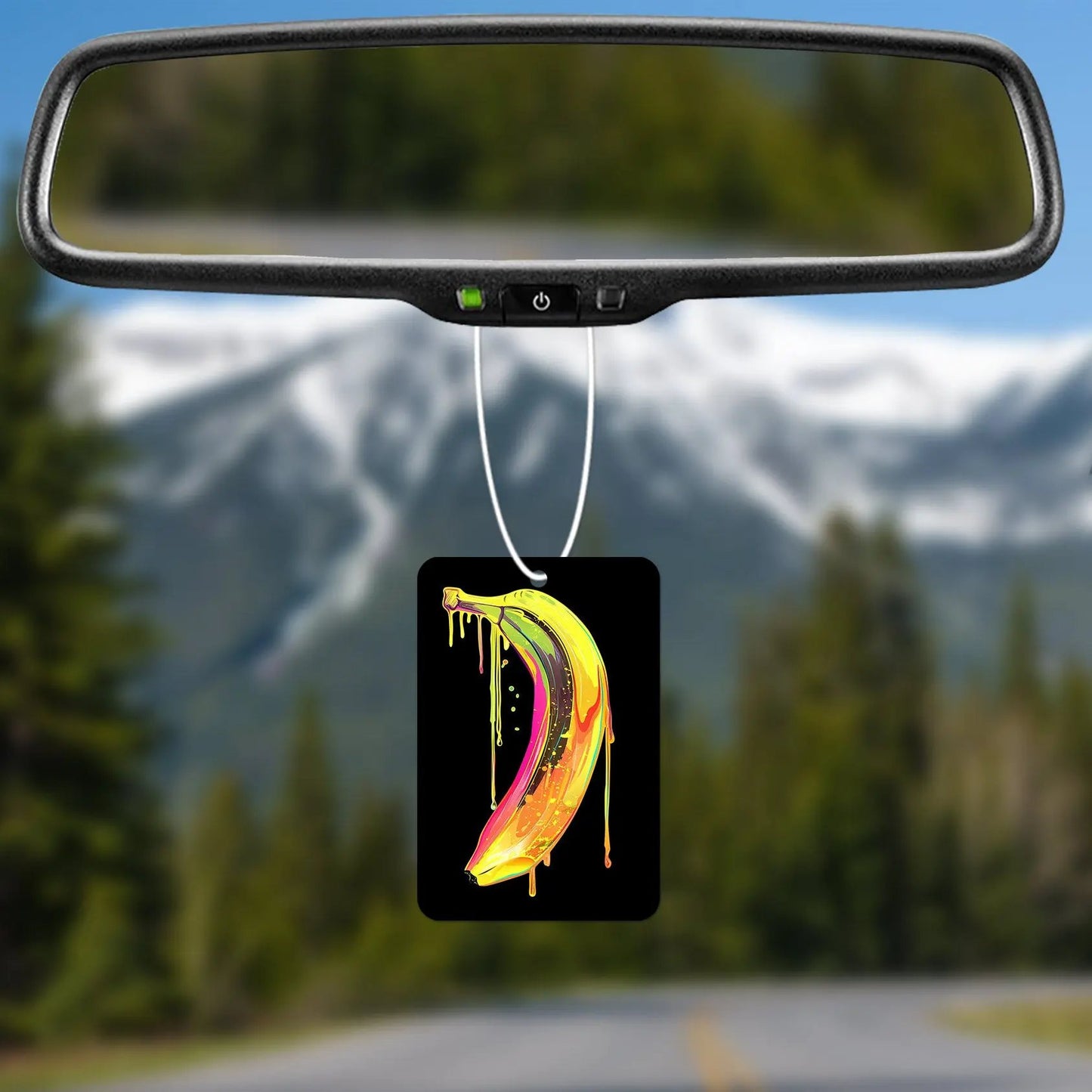 Colorful Dripping Banana Air Freshener