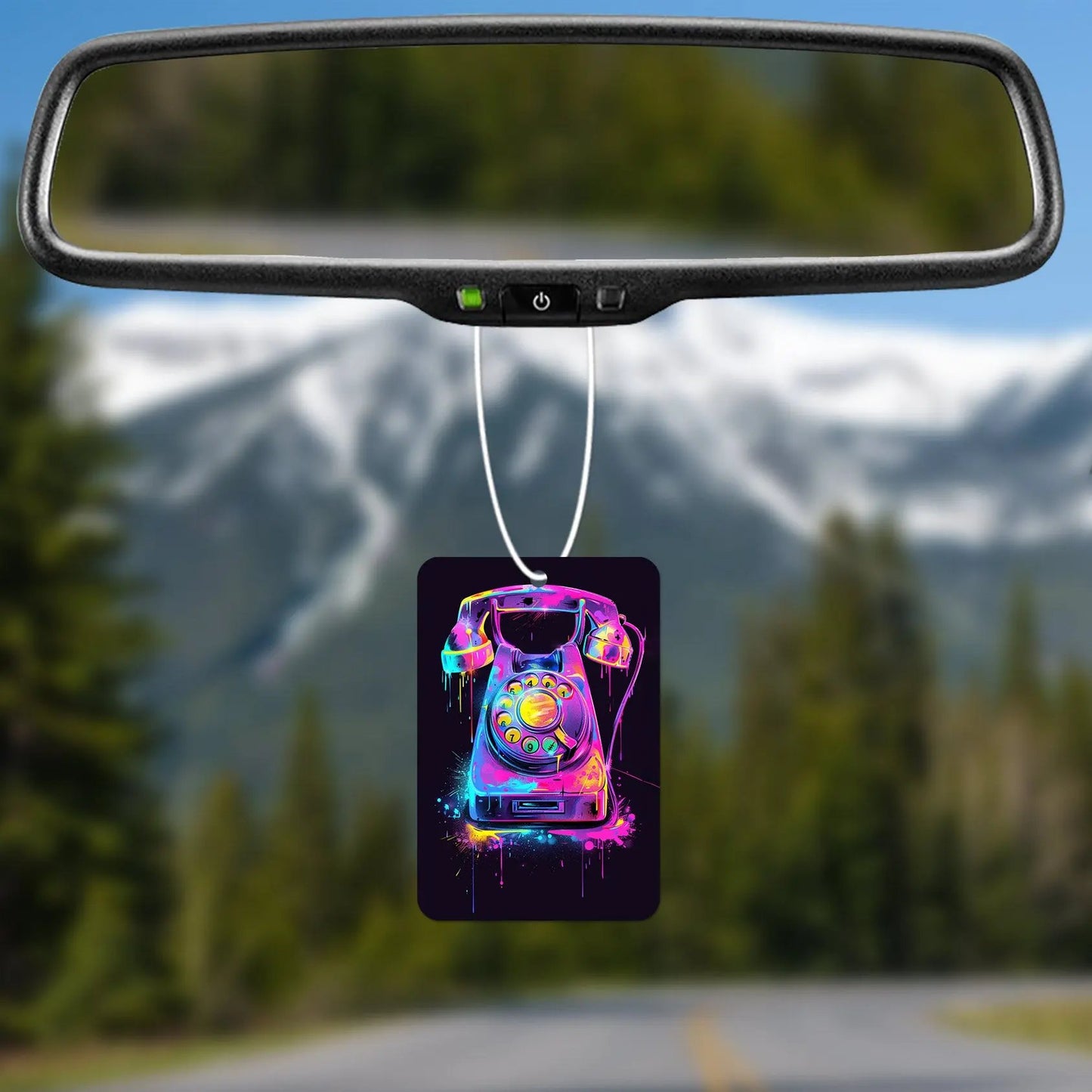 Colorful Retro Phone Air Freshener