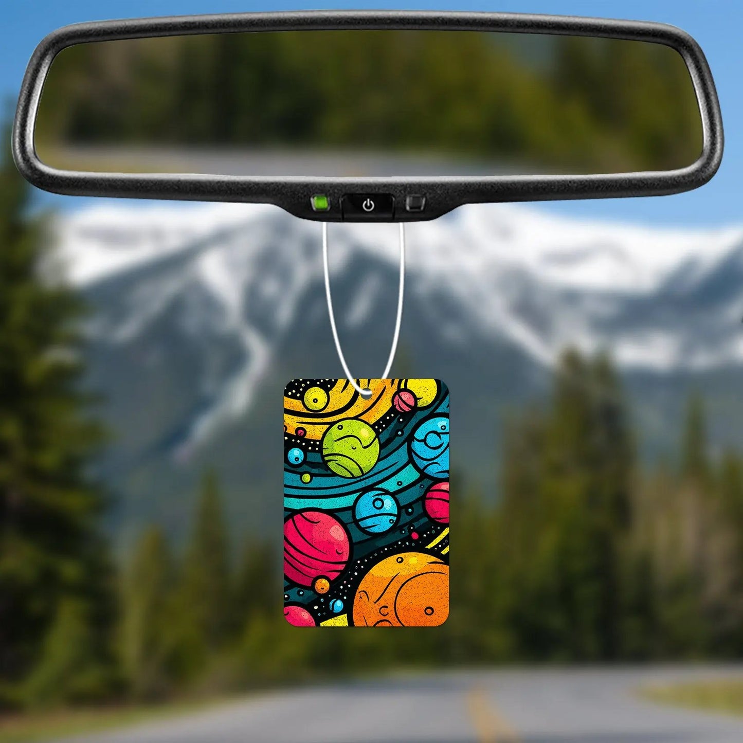 Colorful Space Planets Air Freshener