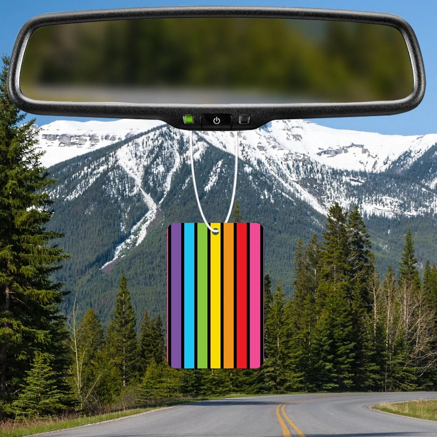 Colorful Striped Air Freshener