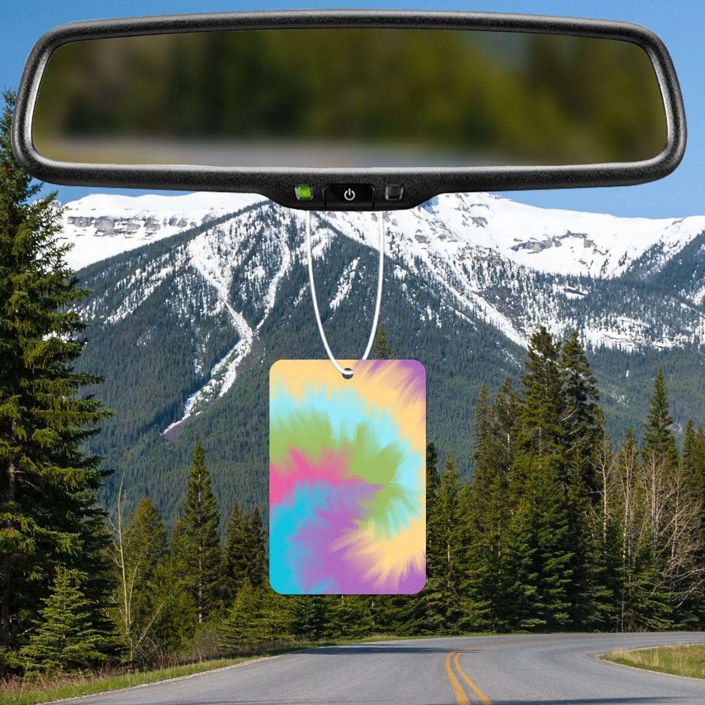 Colorful Swirl Air Freshener