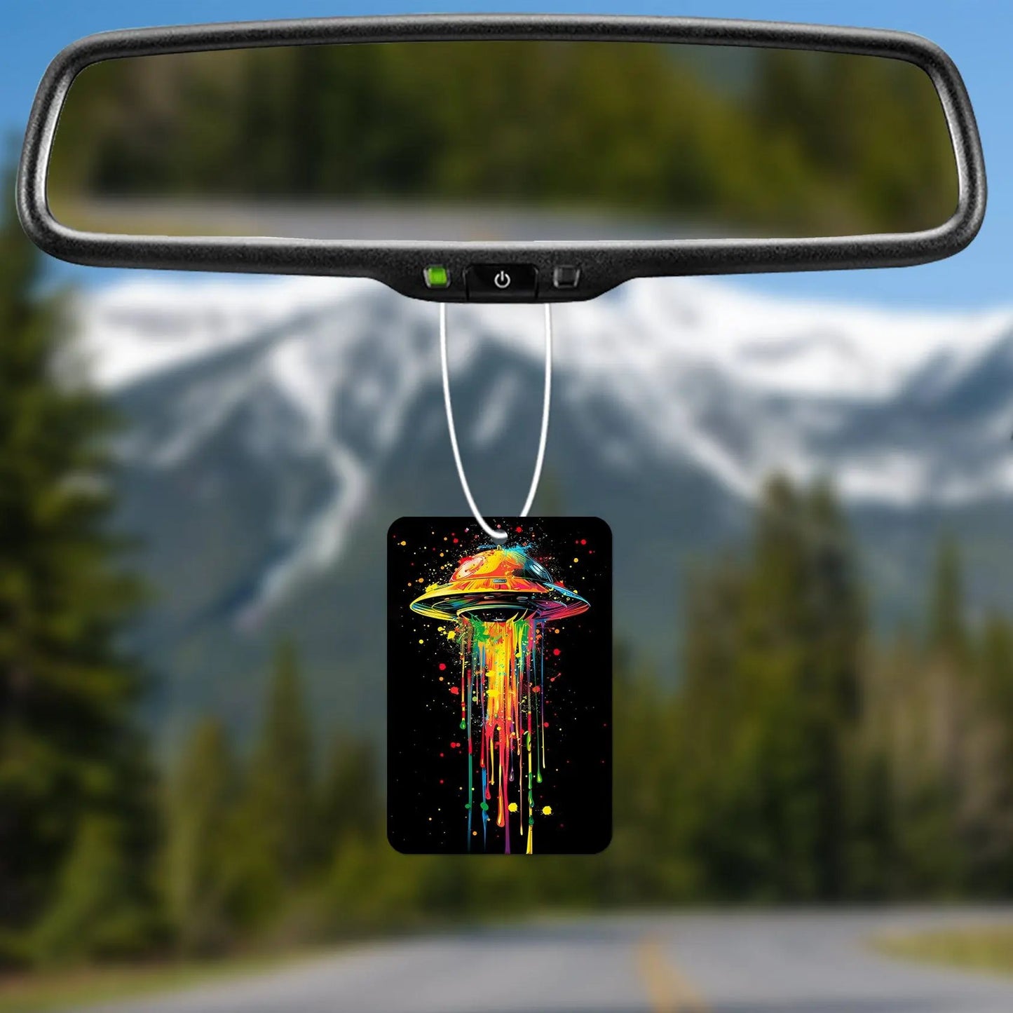 Colorful UFO Air Freshener