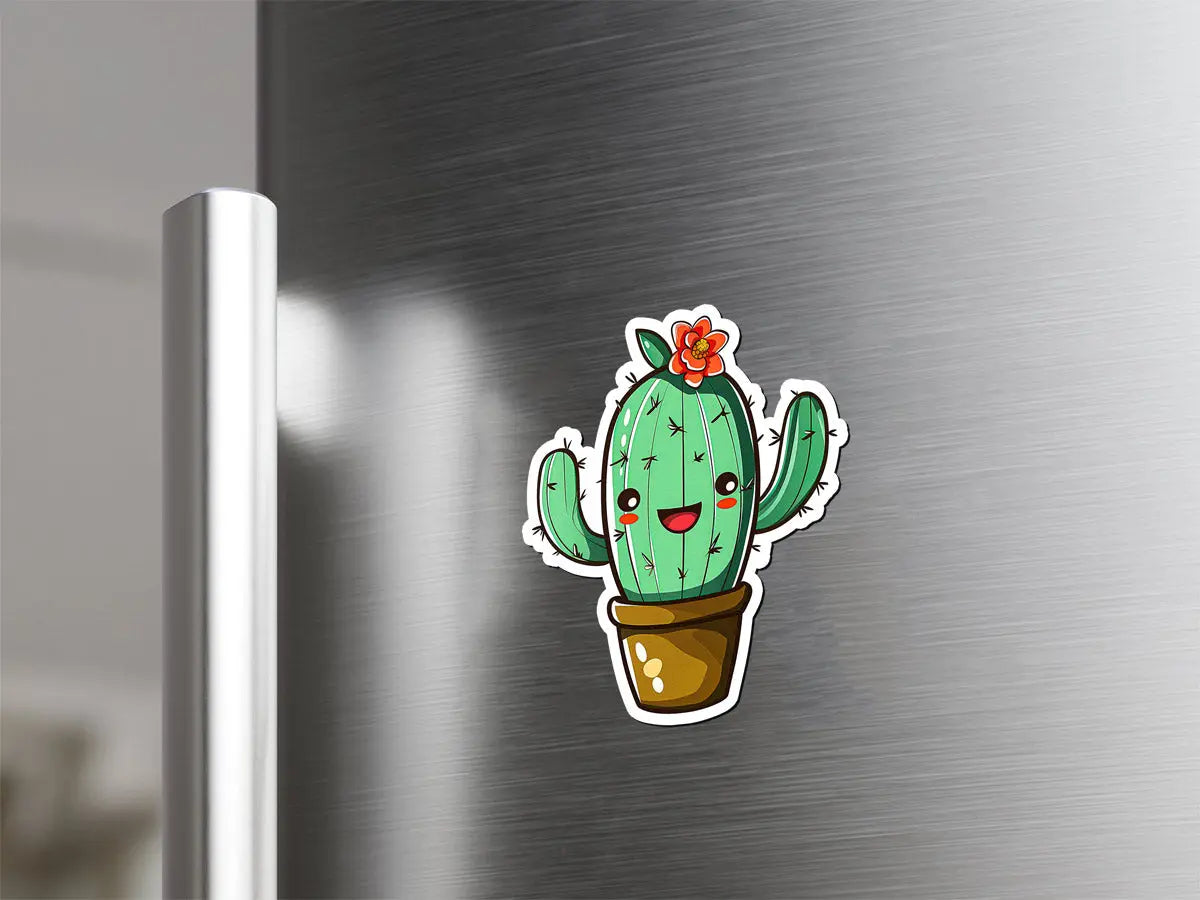 Cute Cactus Magnet