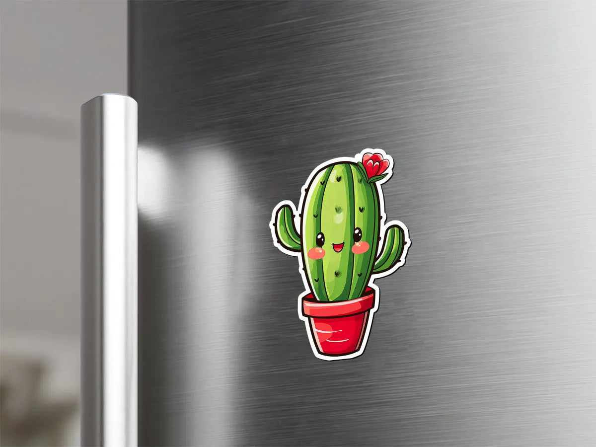 Cute Cactus Magnet