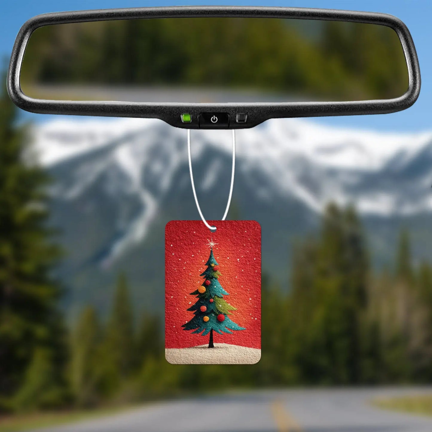 Festive Christmas Tree Air Freshener