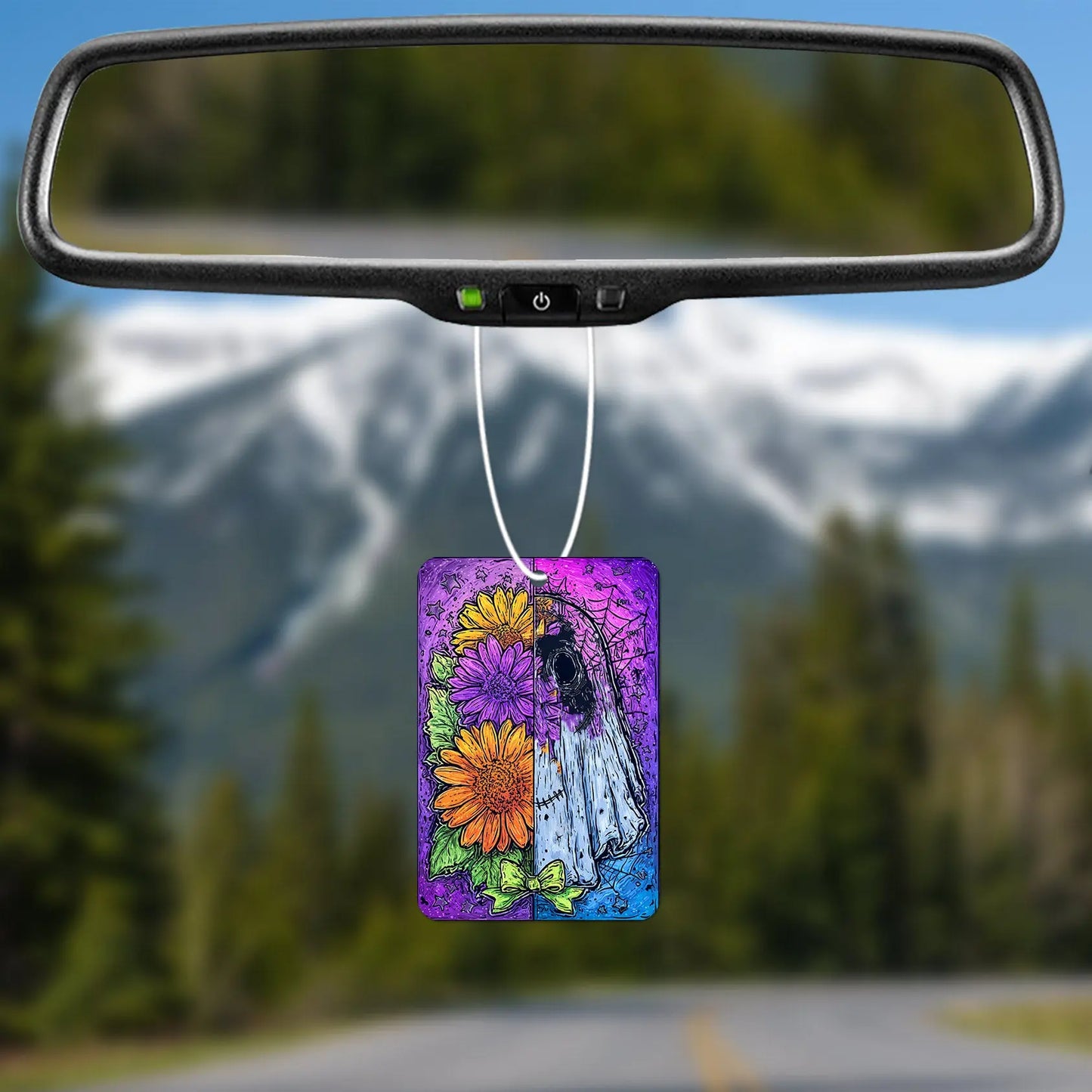 Floral Ghost Air Freshener