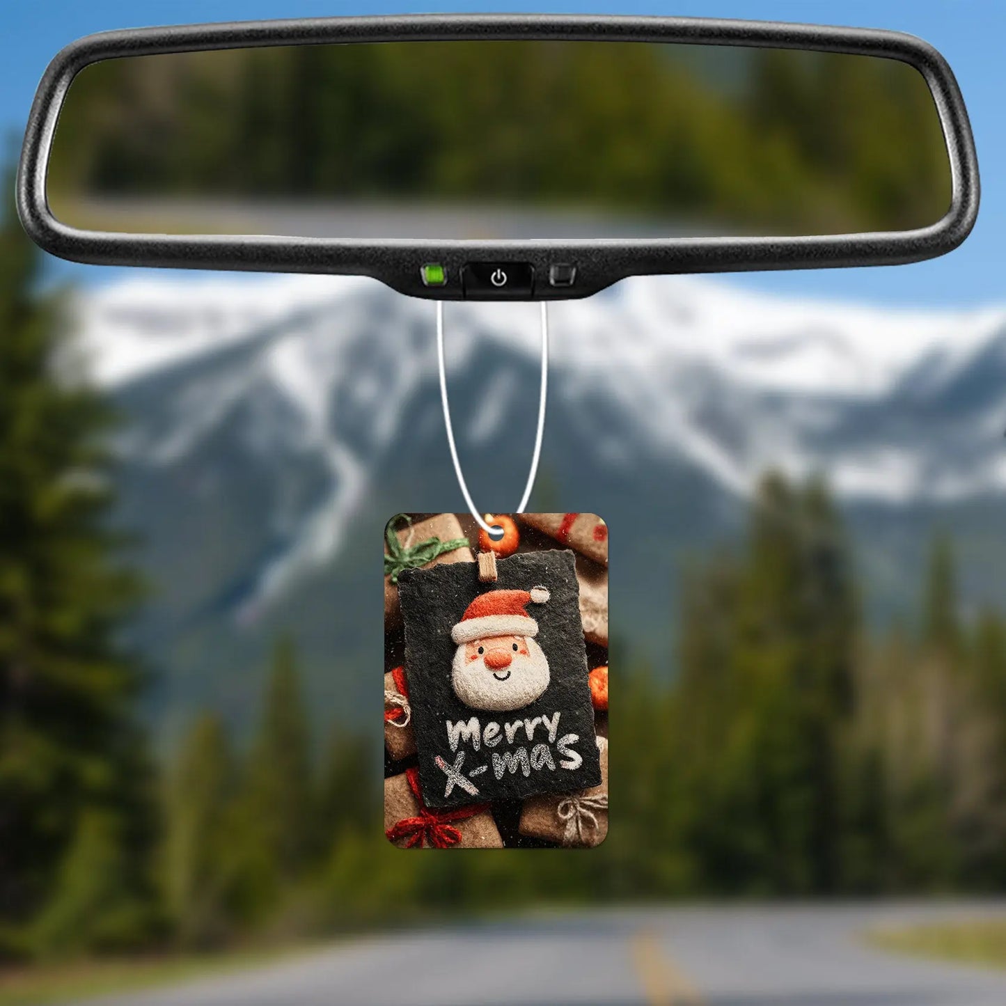 Merry X-Mas Santa Air Freshener