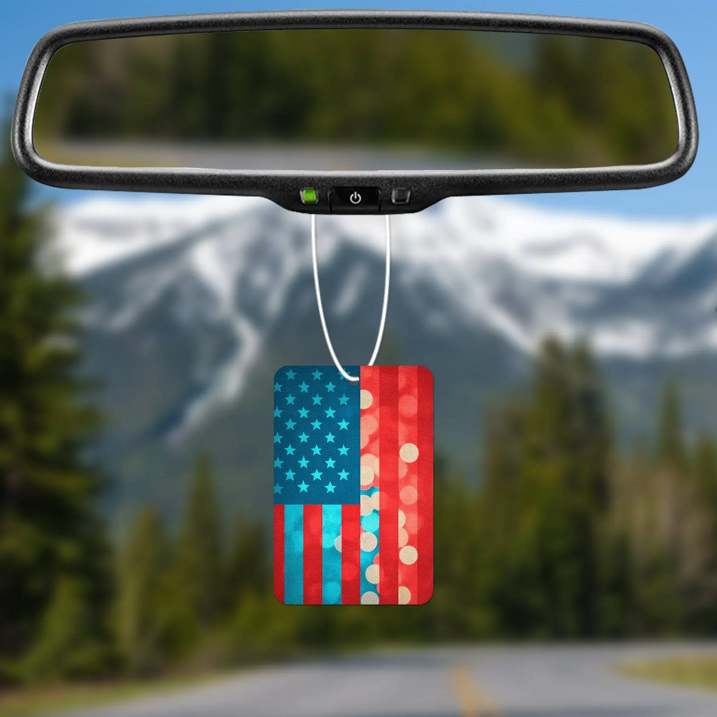 Patriotic Stars and Stripes Air Freshener