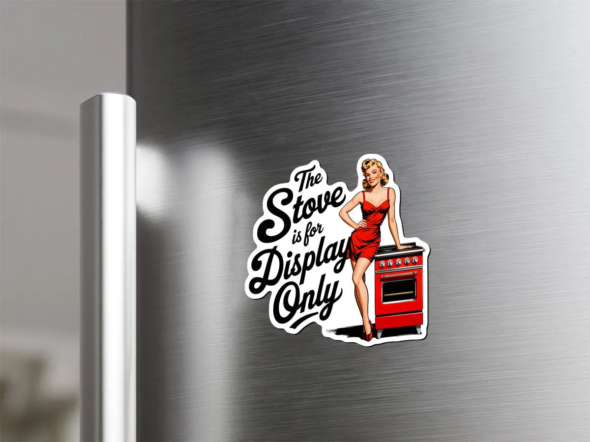 Retro Kitchen Display Magnet