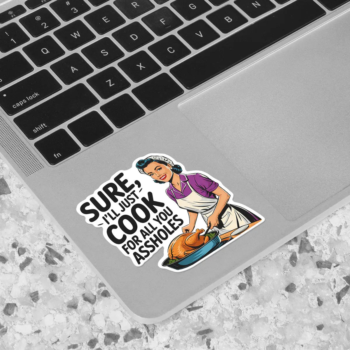 Sassy Cook Retro Sticker