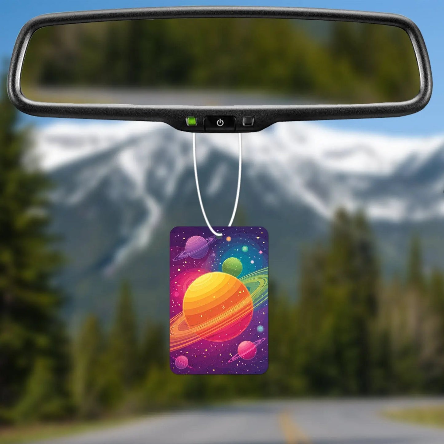 Vibrant Cosmic Orbs Air Fresheners