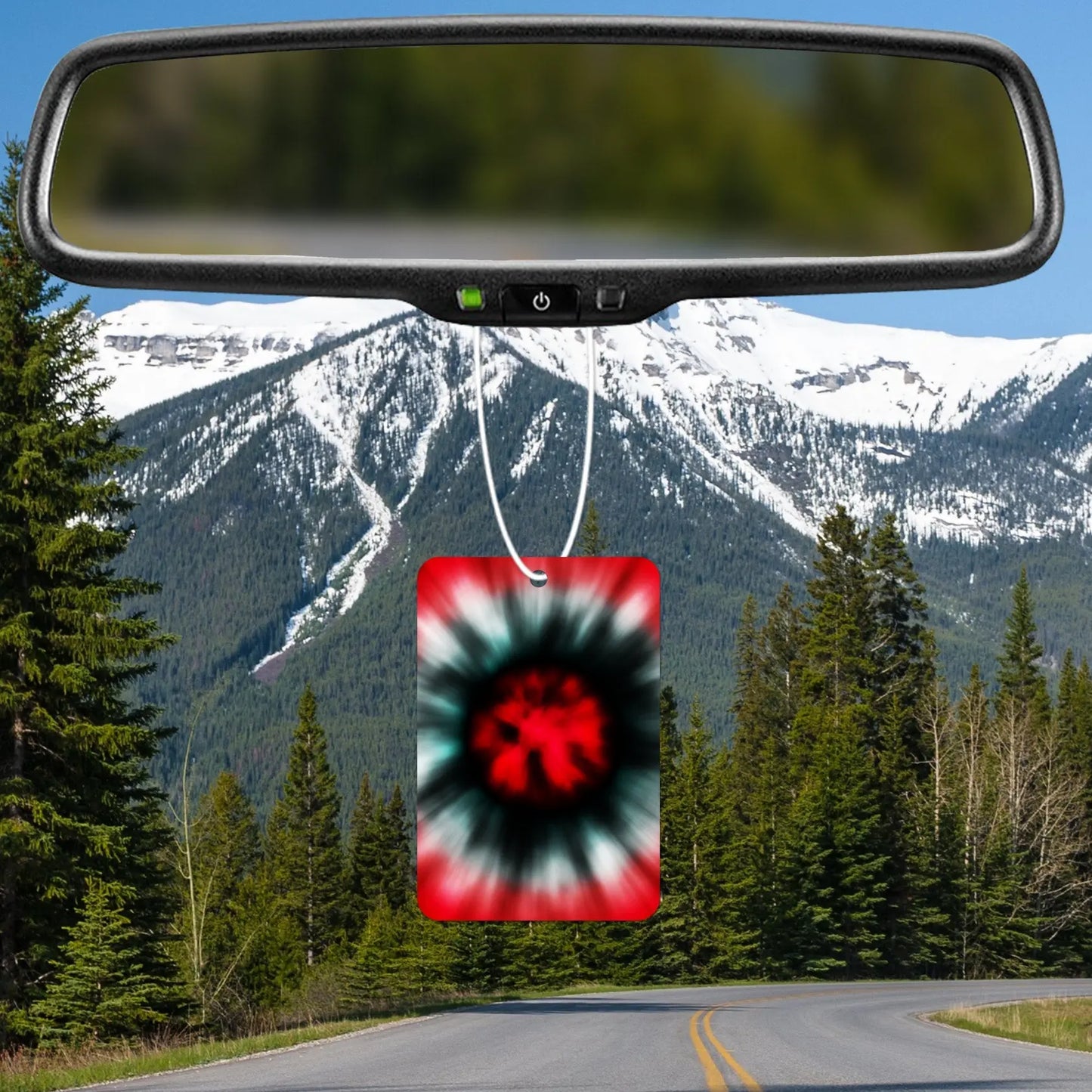 Vibrant Purple Burst Air Freshener