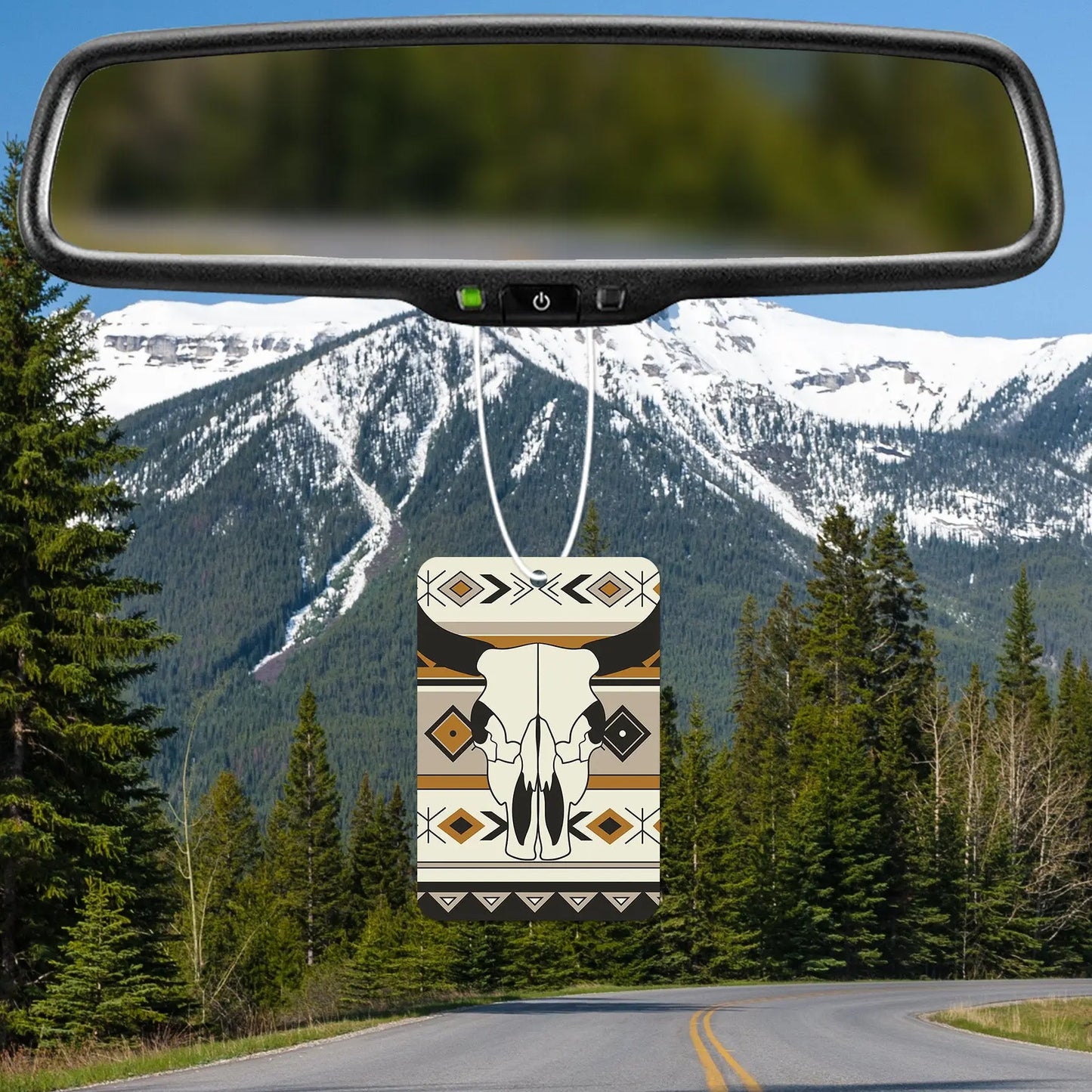 Western Skull Design Air Freshener