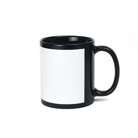 11oz. Ceramic Mug - Black - Instafreshener