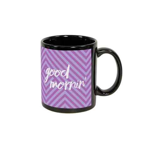 11oz. Ceramic Mug - Black - Instafreshener