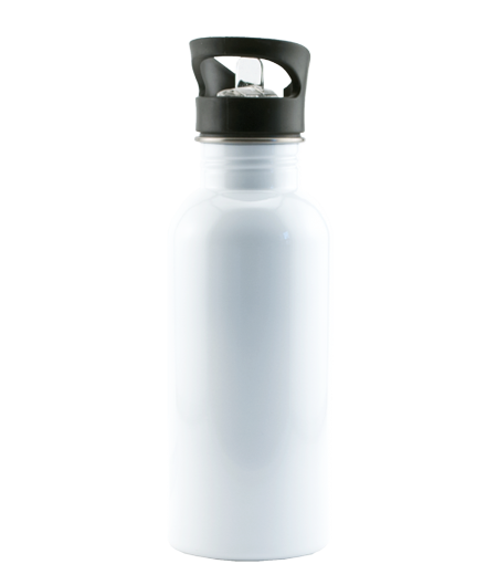 Stainless Steel Water Bottle with Straw Top - Instafreshener