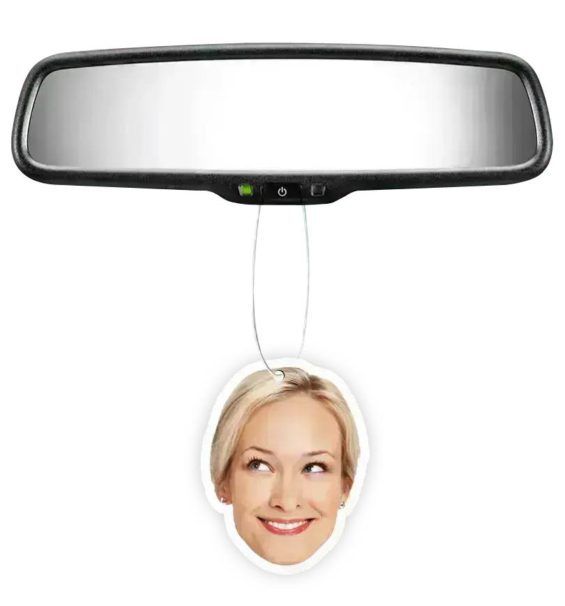 Custom Air Freshener - Terrell Owens X Instafreshener