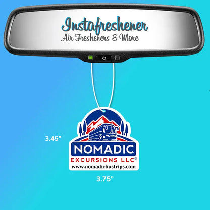 Promotional Car Air Fresheners - Custom Shape With Your Logo Instafreshener - Custom Cut Air Freshener