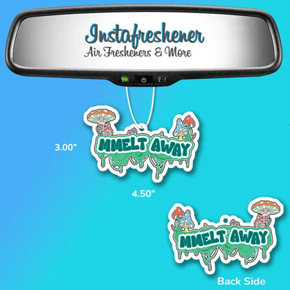 Promotional Car Air Fresheners - Custom Shape With Your Logo Instafreshener - Custom Cut Air Freshener