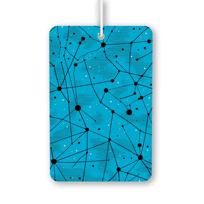 Abstract Network Design Air Freshener