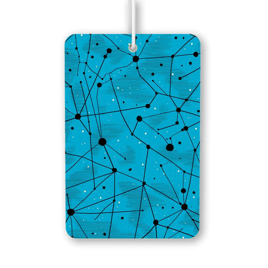 Abstract Network Design Air Freshener