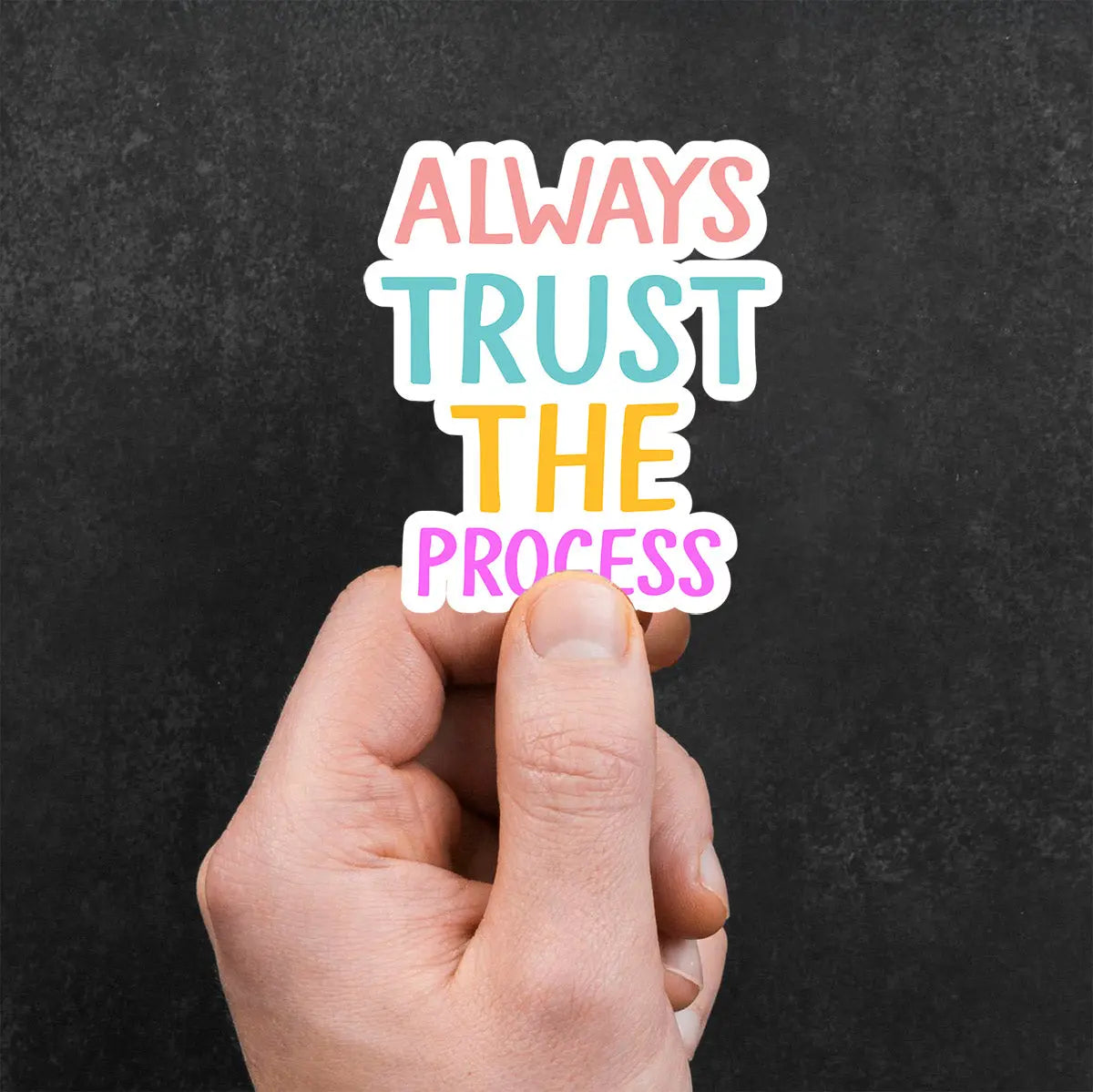 Always Trust the Process Sticker