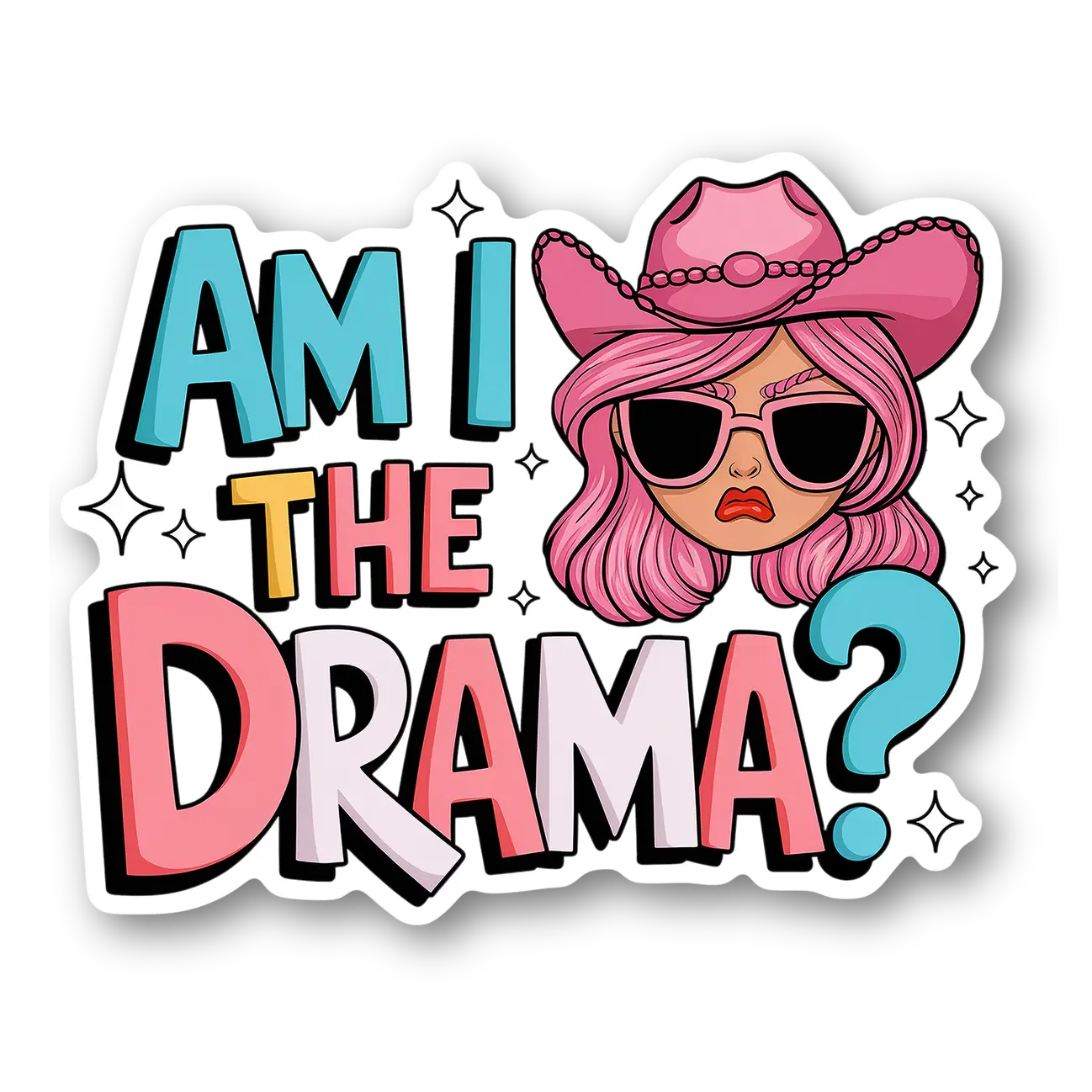 Am I the Drama? Graphic Magnet
