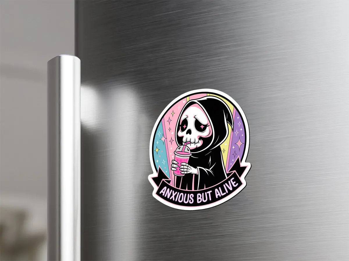 Anxious But Alive Magnet