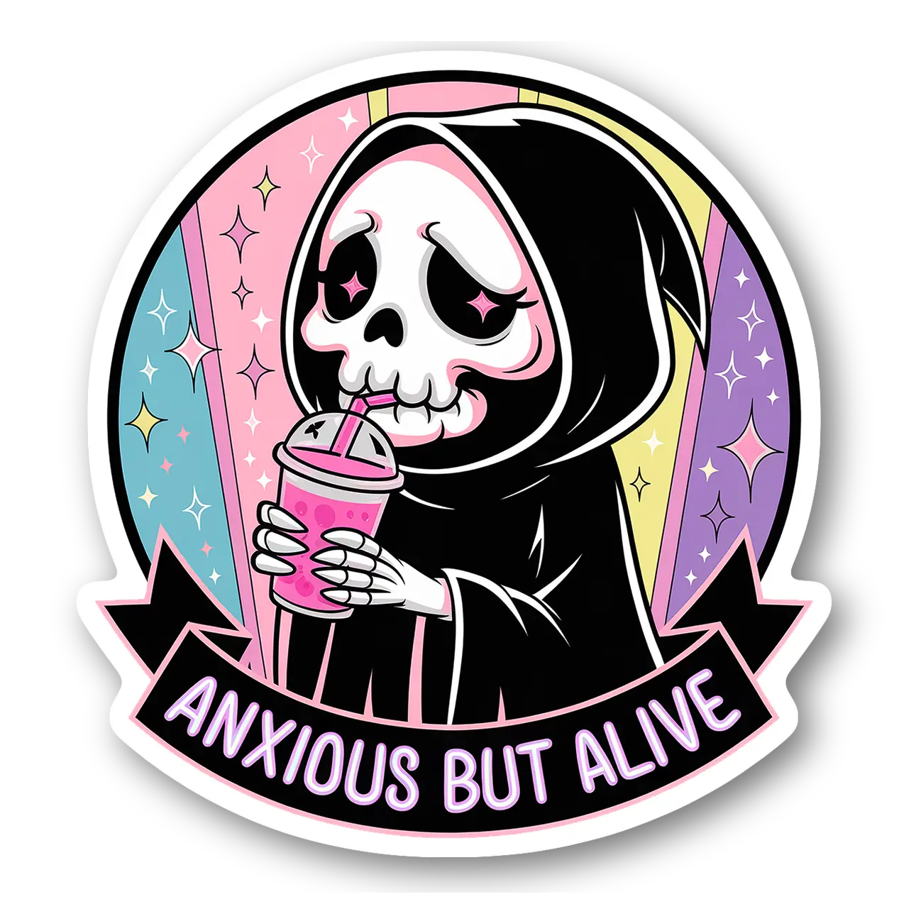 Anxious But Alive Magnet