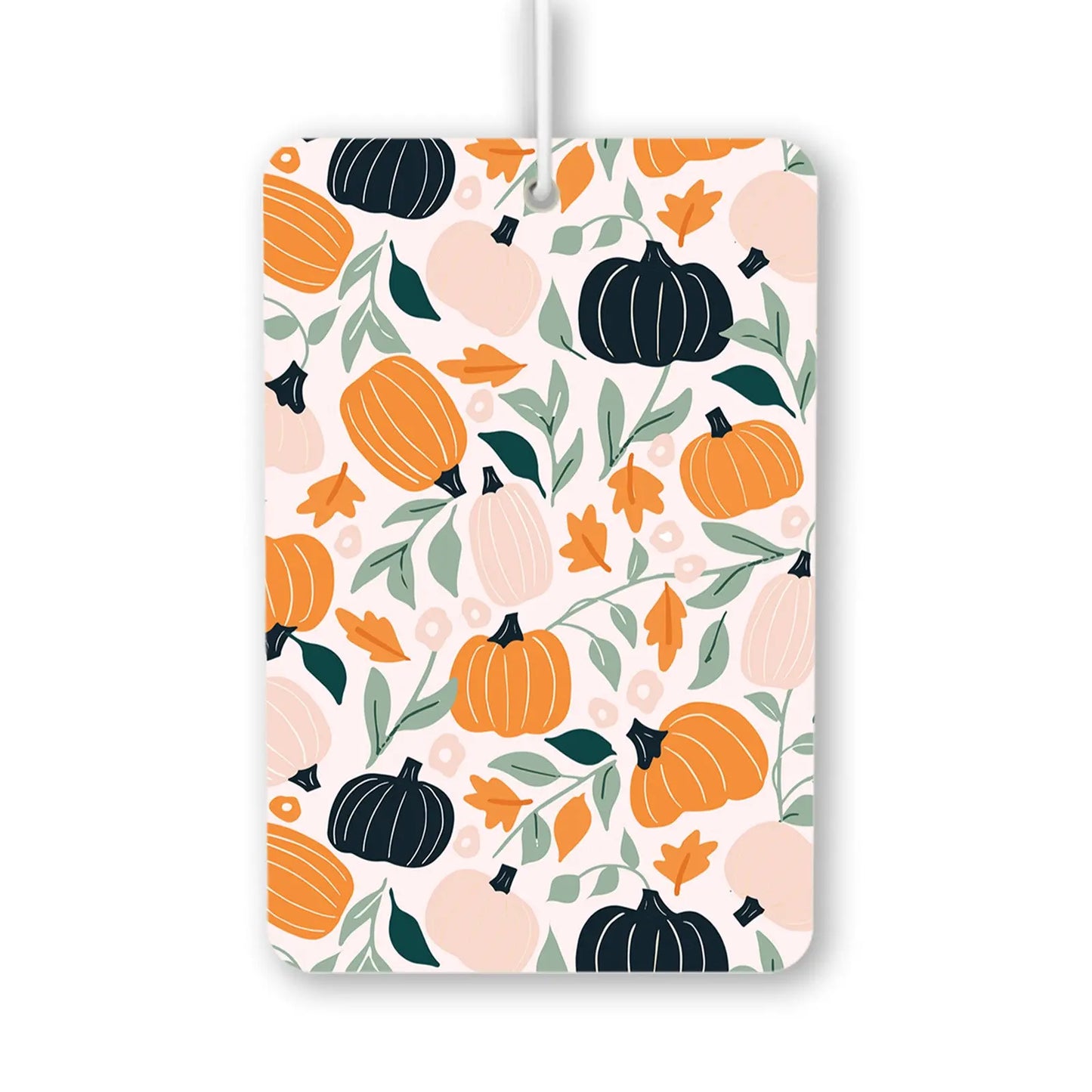 Autumn Pumpkin Pattern Air Freshener