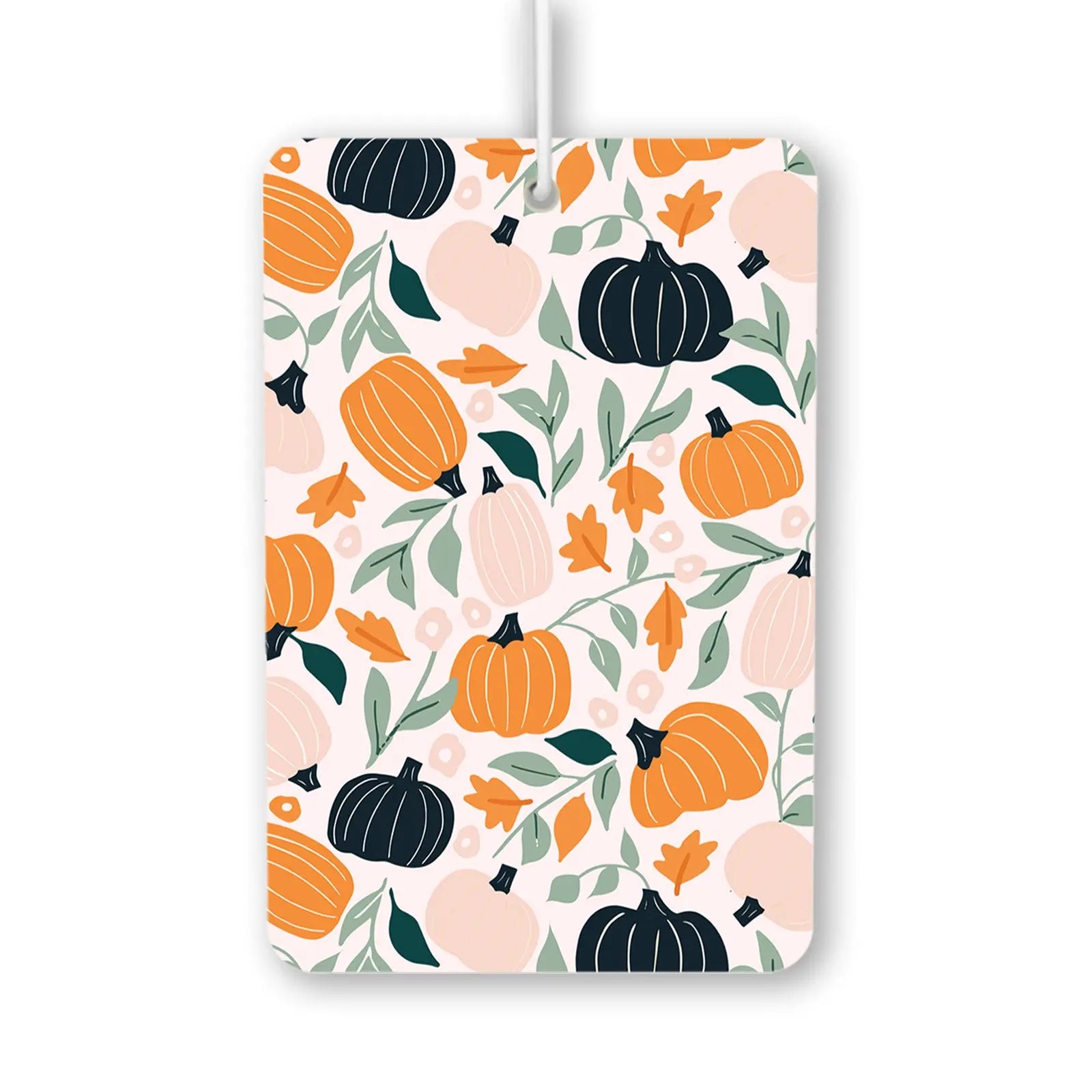 Autumn Pumpkin Pattern Air Freshener