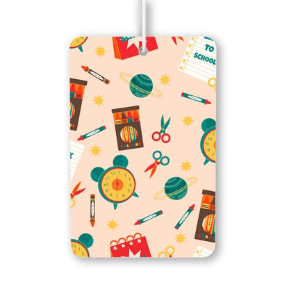 Back to School Fun Pattern Air Freshener