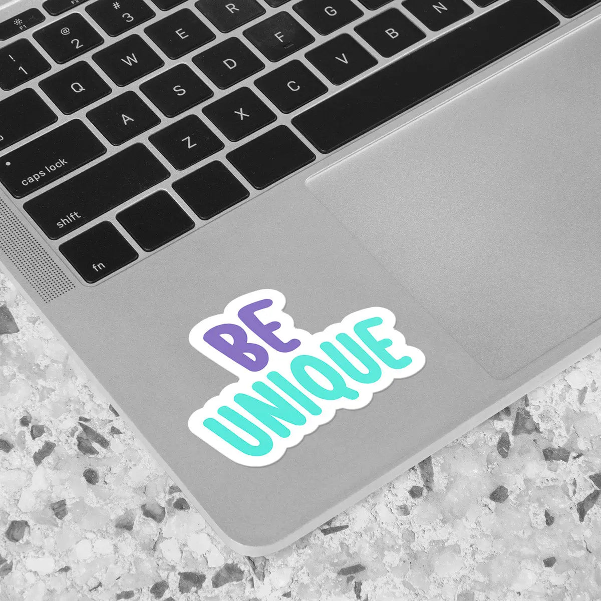 Be Unique Sticker