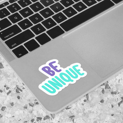 Be Unique Sticker