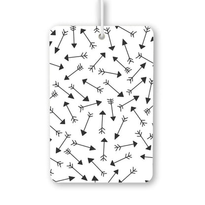 Black Arrow Pattern Air Freshener