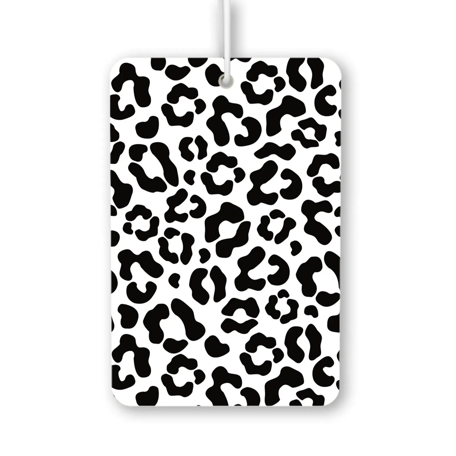 Black Leopard Print Air Freshener