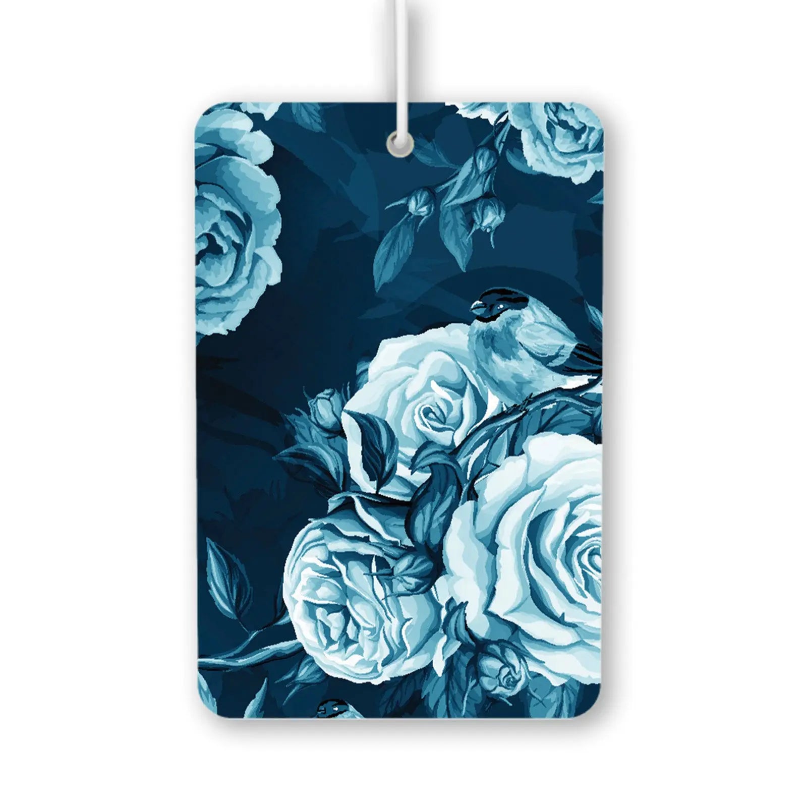 Blue Floral and Bird Air Freshener