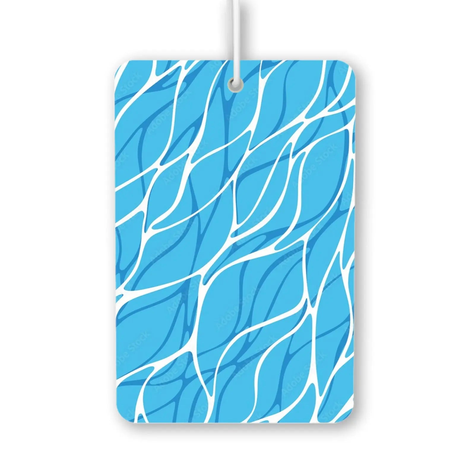 Blue Wave Pattern Air Freshener