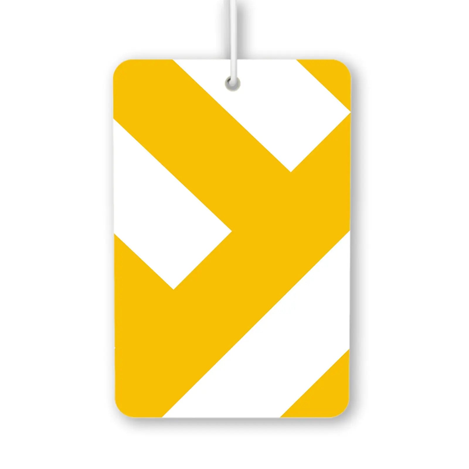 Bold Yellow Geometric Air Freshener