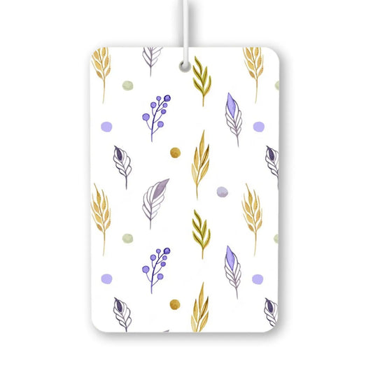 Botanical Pattern Air Freshener