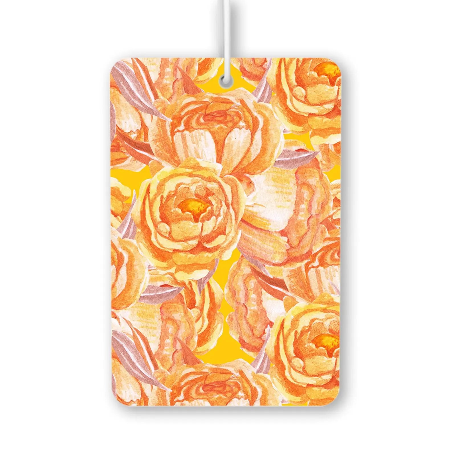 Bright Floral Pattern Air Freshener