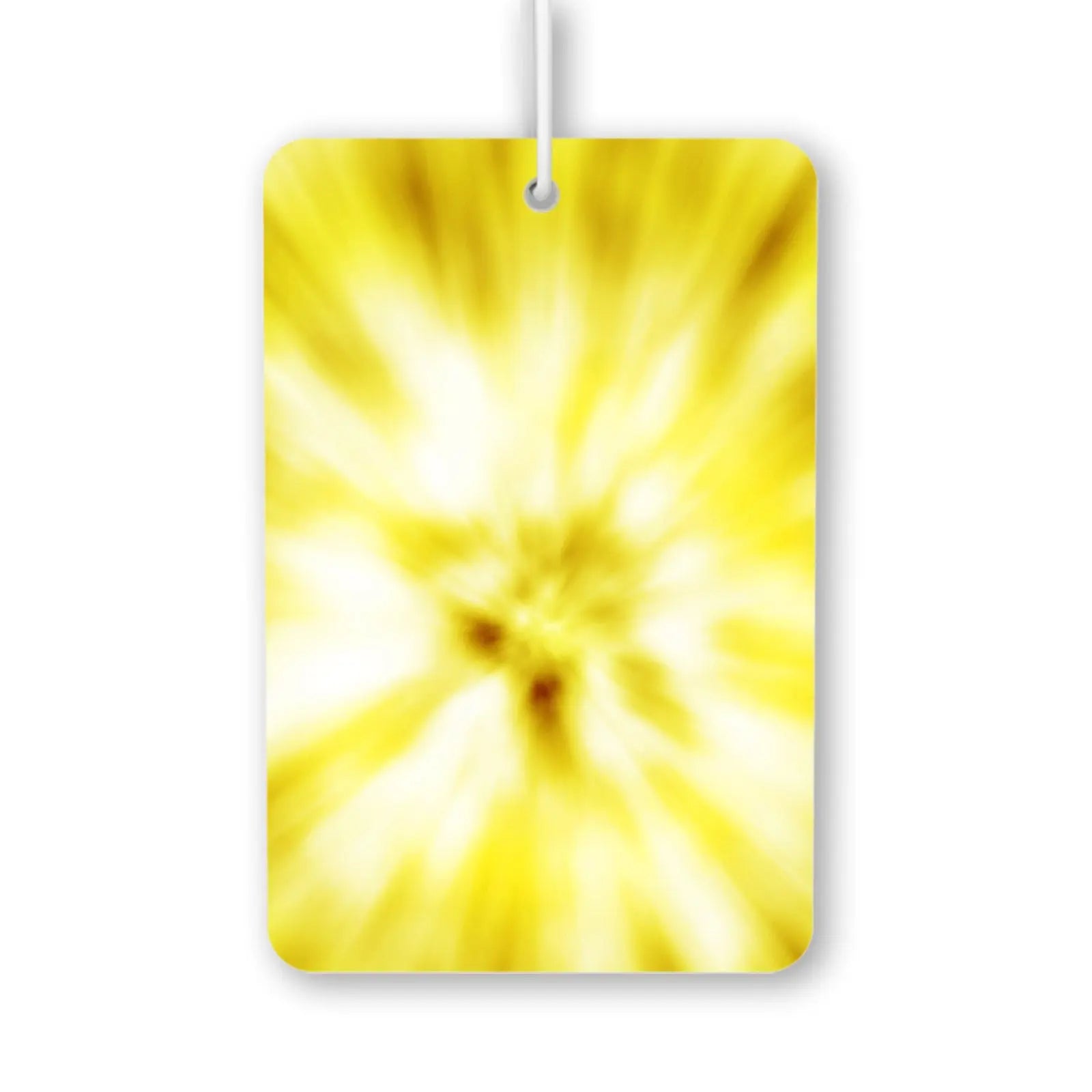 Bright Yellow Burst Air Freshener